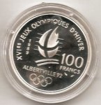 100 франков 1989 г. Франция(24)-  39539 - аверс