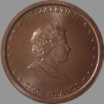 5 центов 2010 г. Острова Кука(17) - 32369 - реверс