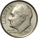 10 центов 1992 г. США(21) - 52935 - аверс