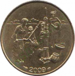 10 франков 2009 г. Западно-Африканские Штаты(8) -348 - реверс