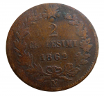 2 сентесеми 1862 г. Италия(10) - 8880 - аверс