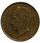 20 песо 2005 г. Колумбия(12) -681 - реверс