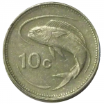 10 центов 1995 г. Мальта(14) -21569 - аверс