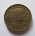 5 сентаво 1962 г. Мексика(14) - 901 - аверс