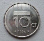10 центов 1999 г. Нидерланды(15) -7213 - аверс
