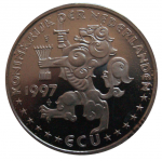 1 экю  1997 г. Нидерланды(15) -7213 - аверс