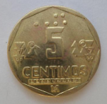 5 сентимо 1994 г. Перу(17) -1462 - аверс