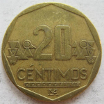 20 сентимо 2008 г. Перу(17) -1462 - аверс