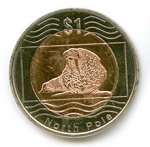 1 доллар 2012 г. Северный полюс(19) -2000 - аверс