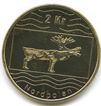 2 кроны 2012 г. Северный полюс(19) -2000 - аверс
