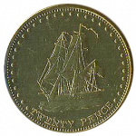 20 пенсов 2008 г. Тристан-да-Кунья(22) -4381: - аверс