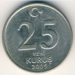 25 кирш 2005 г. Турция(23) - 2834 - аверс