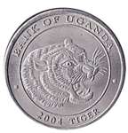100 шиллингов 2004 г. Уганда(23) - 2532 - аверс
