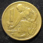 1 крона 1969 г. Чехия(25) - 5695 - аверс