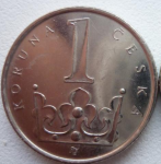1 крона 2010 г. Чехия(25) - 5695 - аверс