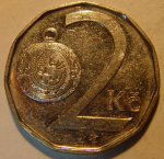 2 кроны 2002 г. Чехия(25) - 5695 - аверс