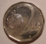 2 кроны 2001 г. Чехия(25) - 5695 - аверс