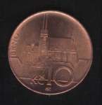 10 крон 2010 г. Чехия(25) - 5695 - аверс