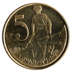 5 центов 2004 г. Эфиопия(26) -252 - аверс
