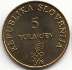 5 толаров 1996 г. Словения(20) -5330 - аверс