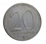 20 кванза 1975 г. Ангола(2) - 196 - аверс