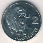 2 кроны 2010 г. Гренландия(6) - 556 - аверс