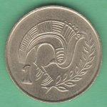 1 цент 2004 г. Кипр(11) - 4797 - аверс