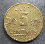 5 сентимо 1992 г. Перу(17) -1462 - аверс