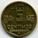 5 сентимо 1995 г. Перу(17) -1462 - аверс