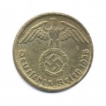 10 пфеннигов 1938 г. Германия(6) - 21339 - реверс