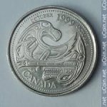 25 центов 1999 г. Канада(11) -6784 - аверс