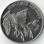 25 сентаво 1991 г. Доминиканская республика(7) -527 - аверс