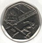 50 пенсов 2014 г. Великобритания(5) -111711 - аверс