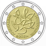 2евро 2021 г. Финляндия(24) -16437 - аверс