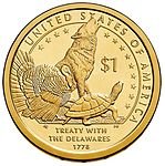 1 доллар 2013 г. США(21) - 52935 - аверс