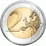 2евро 2004 г. Финляндия(24) -16437 - реверс