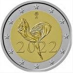 2евро 2022 г. Финляндия(24) -16437 - аверс