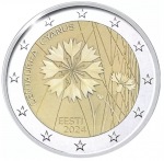 2евро 2024 г. Эстония(26) - 3424 - аверс