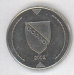 1 конвертируемая марка 2002 г. Босния и Герцеговина(3) - 371 - реверс