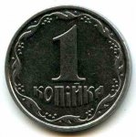 1 копейка 2007 г. Украина (30)  -6014536 - аверс