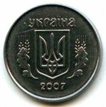 1 копейка 2007 г. Украина (30)  -6014536 - реверс