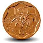 10 центов 2011 г. Свазиленд(19) -17 - аверс