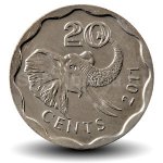 20 центов 2011 г. Свазиленд(19) -17 - аверс