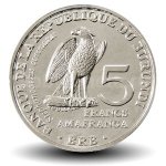 5 франков 2014 г. Бурунди(3) - 328 - аверс