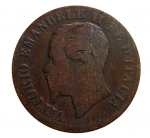 2 сентесеми 1862 г. Италия(10) - 8880 - реверс