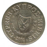 10 центов 2004 г. Кипр(11) - 4797 - реверс
