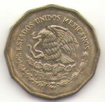 20 сентаво 1993 г. Мексика(14) - 901 - реверс