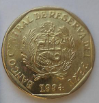 5 сентимо 1994 г. Перу(17) -1462 - реверс