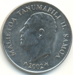 50 сене 2002 г. Самоа(19) - 1071 - реверс