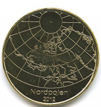 2 кроны 2012 г. Северный полюс(19) -2000 - реверс
